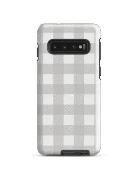 Smoky Gray Check Cabin Case for Samsung®