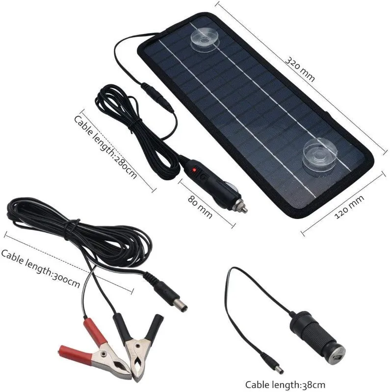 Solar Car battery Charger