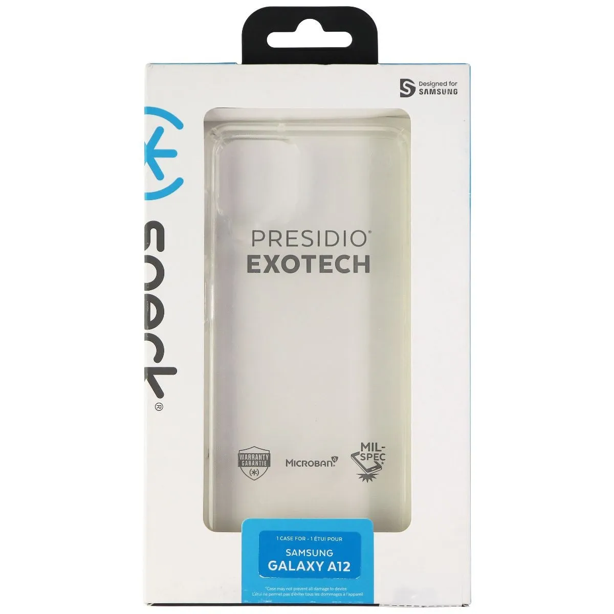 Speck Presidio Exotech Case for Galaxy A12 - Clear