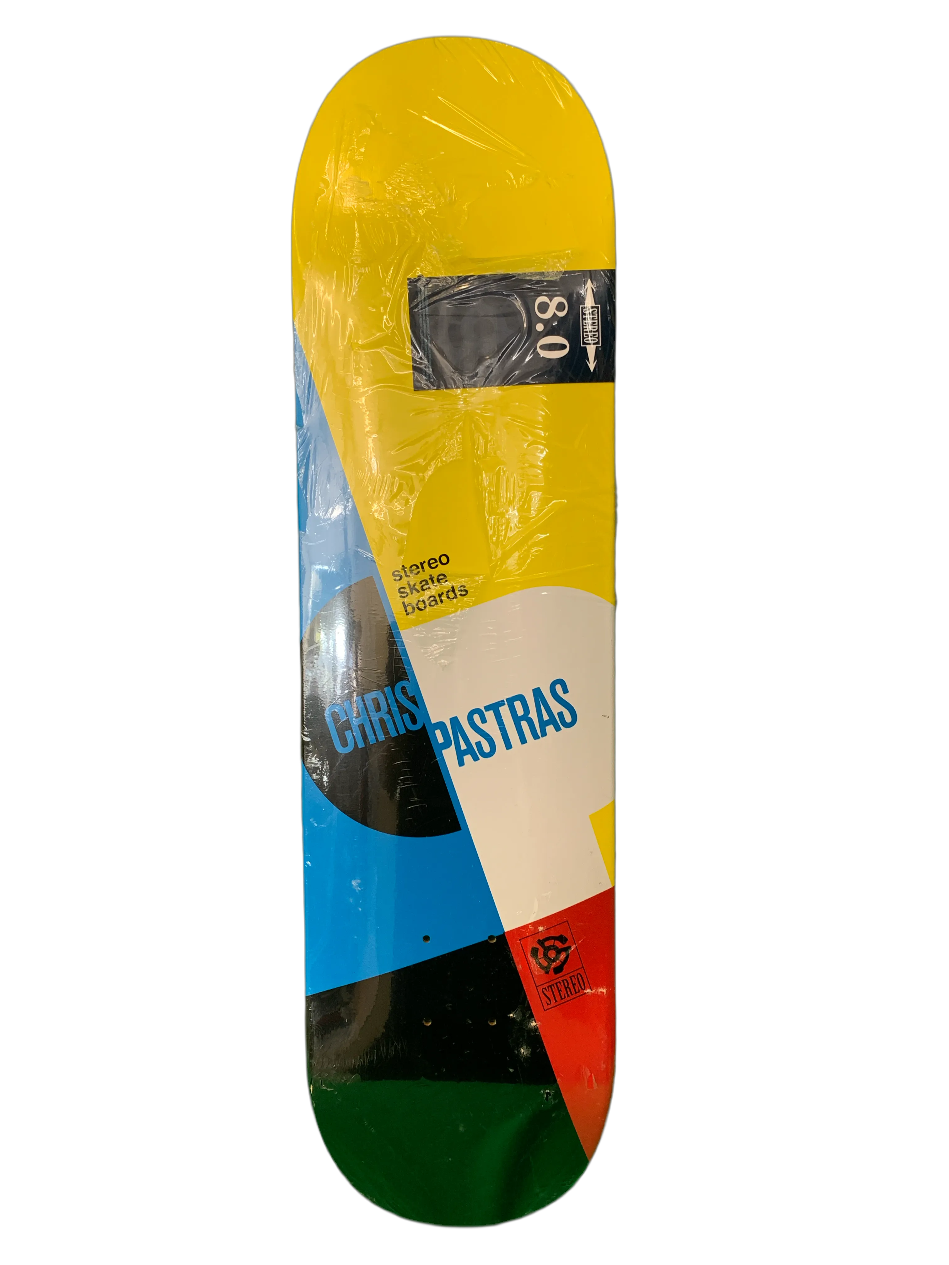 Stereo Chris Pastras Multi 8.0" Classic Skateboard Deck