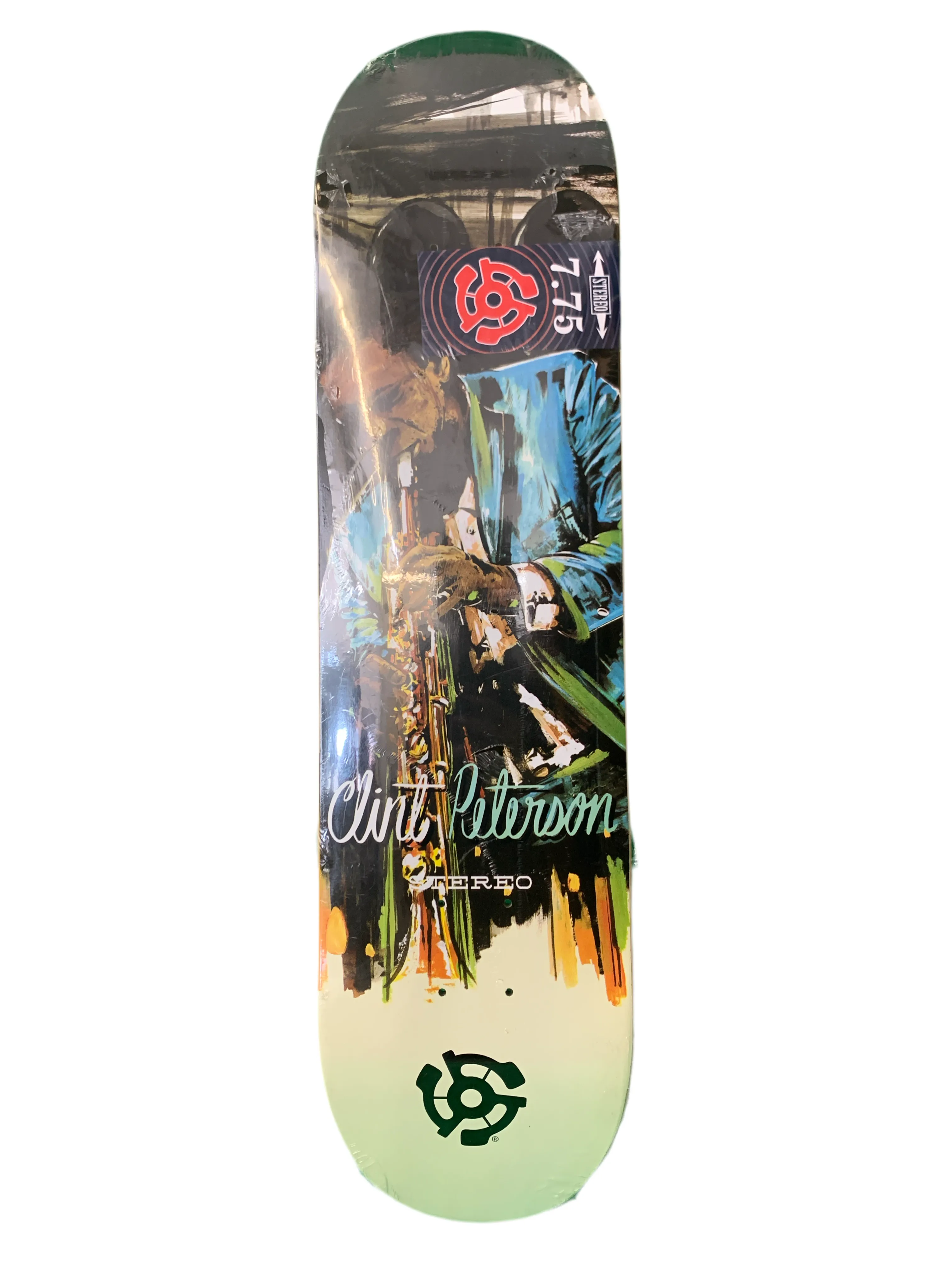 Stereo Clint Peterson Jazz 101 7.75" Classic Skateboard Deck