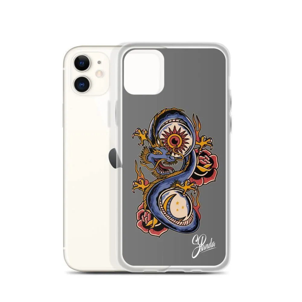 Sun & Moon Dragon Iphone Case ( Various Sizes )