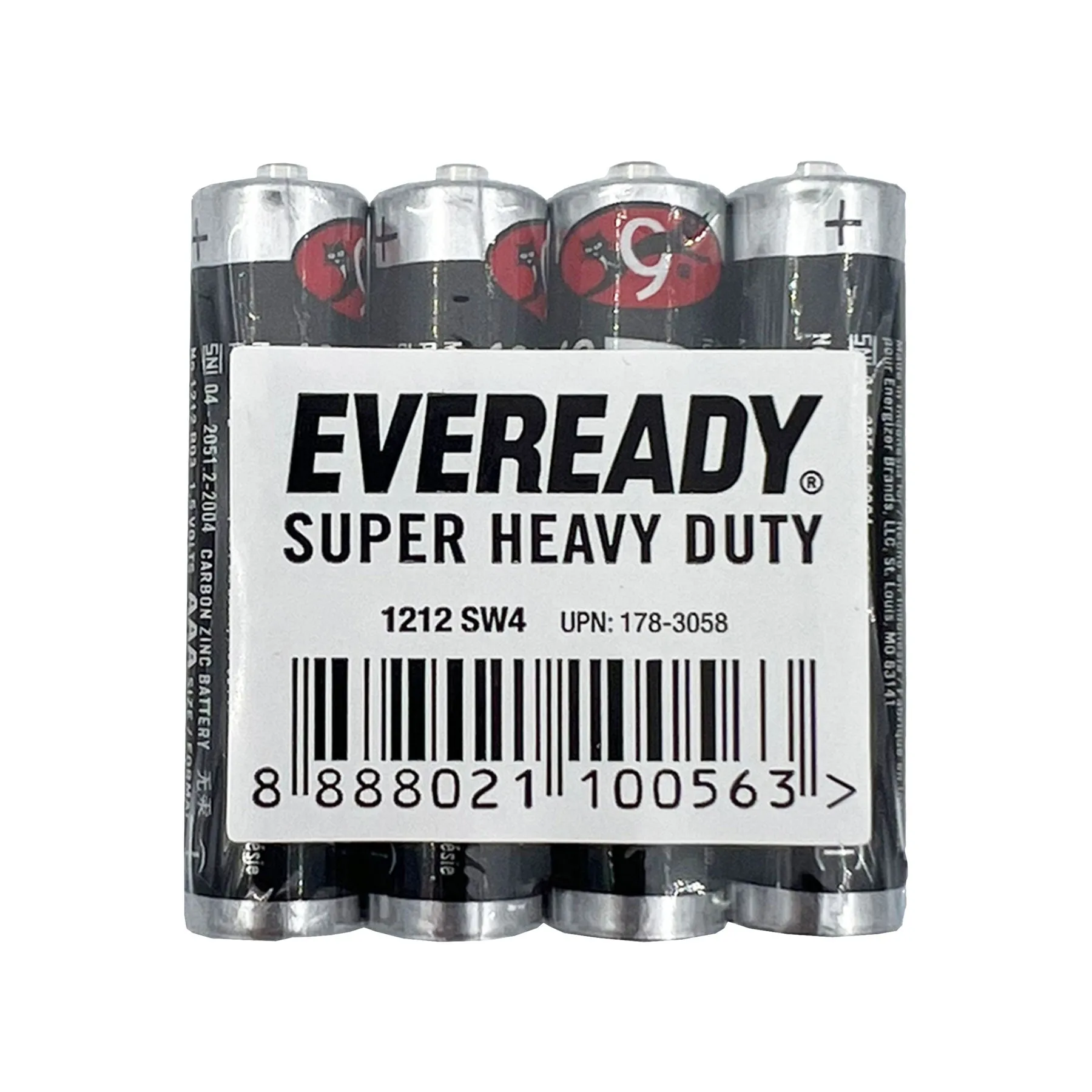 Super Heavy Duty AAA Battery / Triple A Battery (4 Pcs)