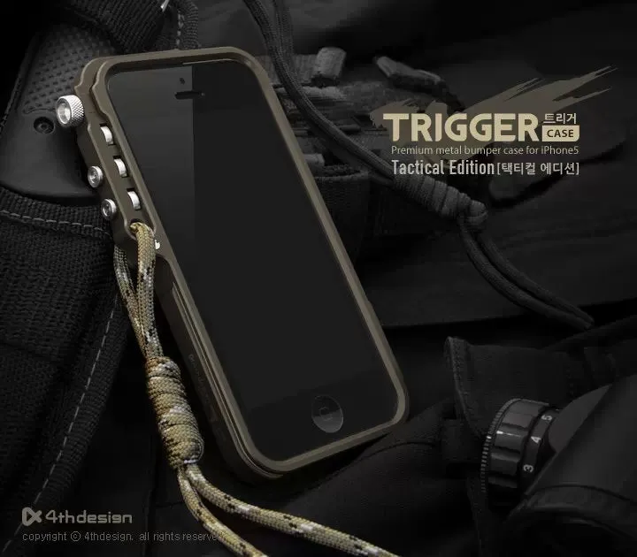 *TACTICAL EDITION*  CNC Aluminum iPhone Bumper