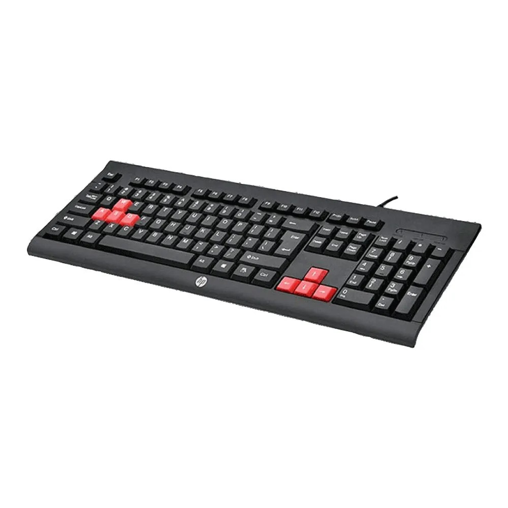 TECLADO MOUSE HP USB GAMING KM100