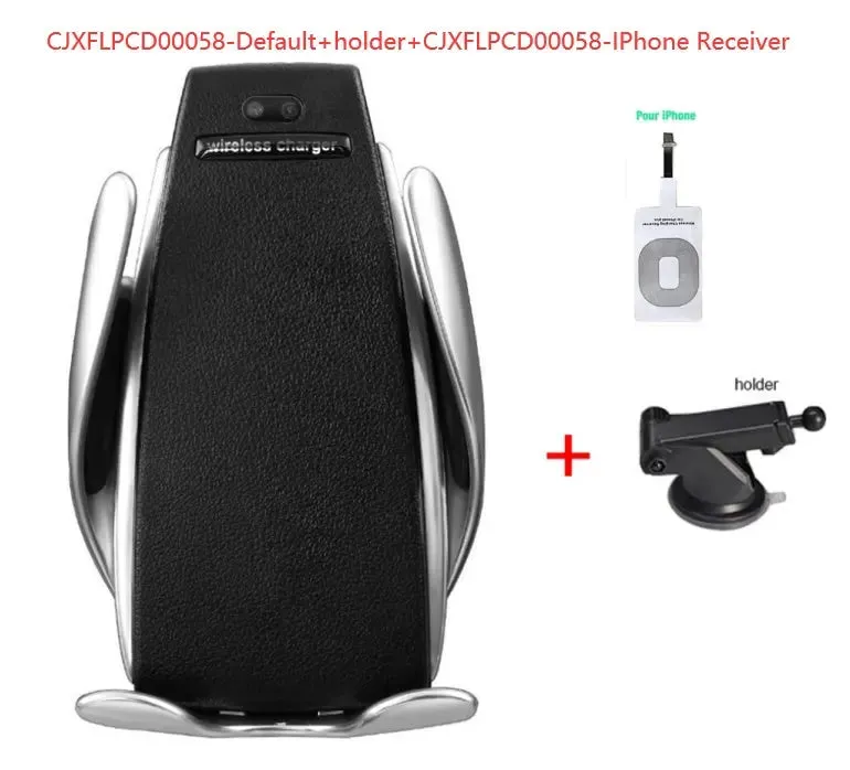 Universal Wireless Car Charger with Automatic Vent Mount and Smart Detection