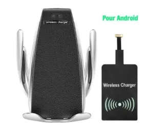 Universal Wireless Car Charger with Automatic Vent Mount and Smart Detection