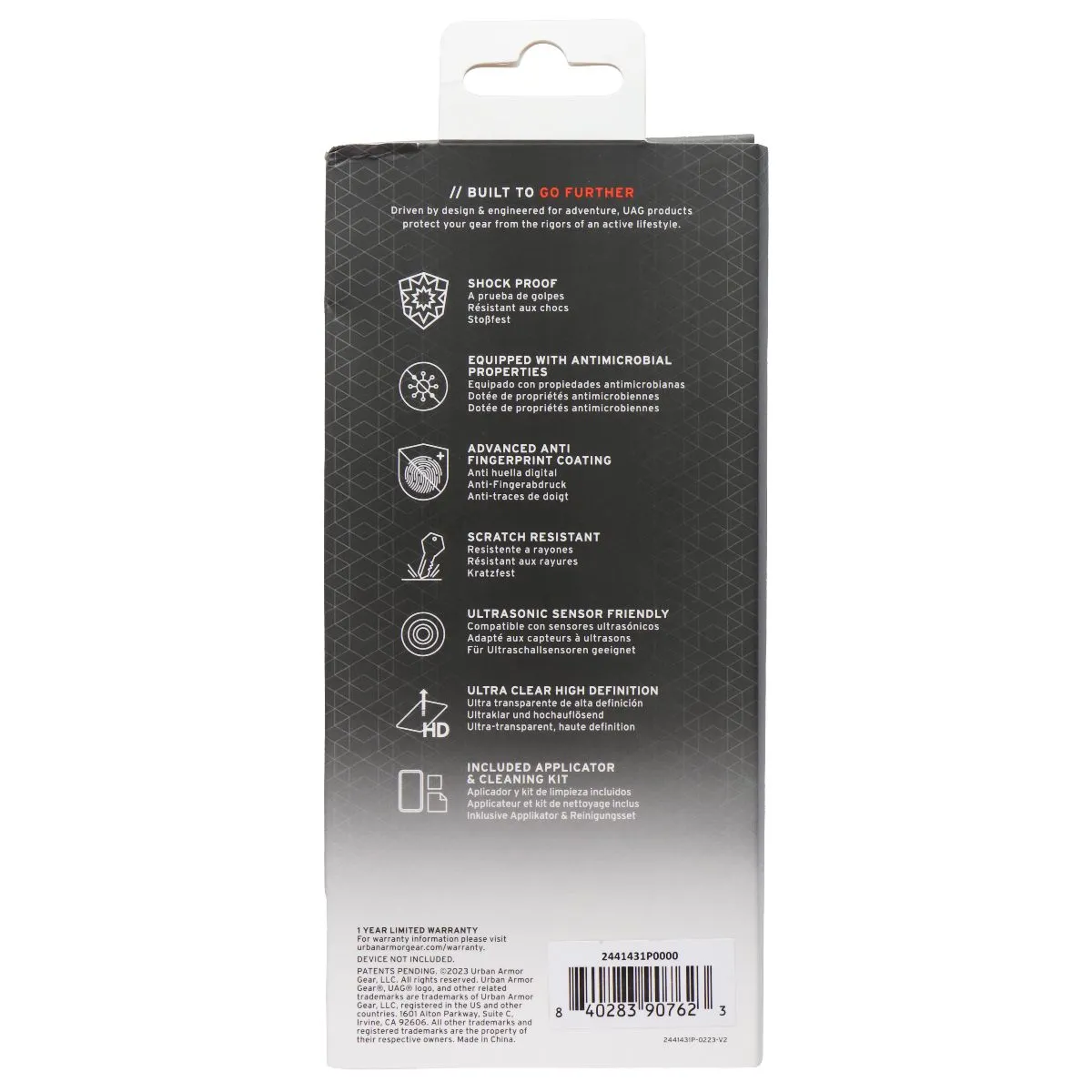 Urban Armor Gear Flex Shield Plus - Screen Protector for Galaxy S23 Ultra