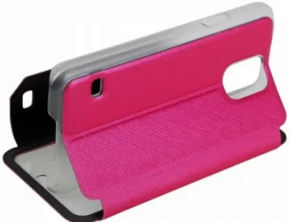 USAMS Touch Folio Case for Samsung Galaxy S5 G900 - Pink