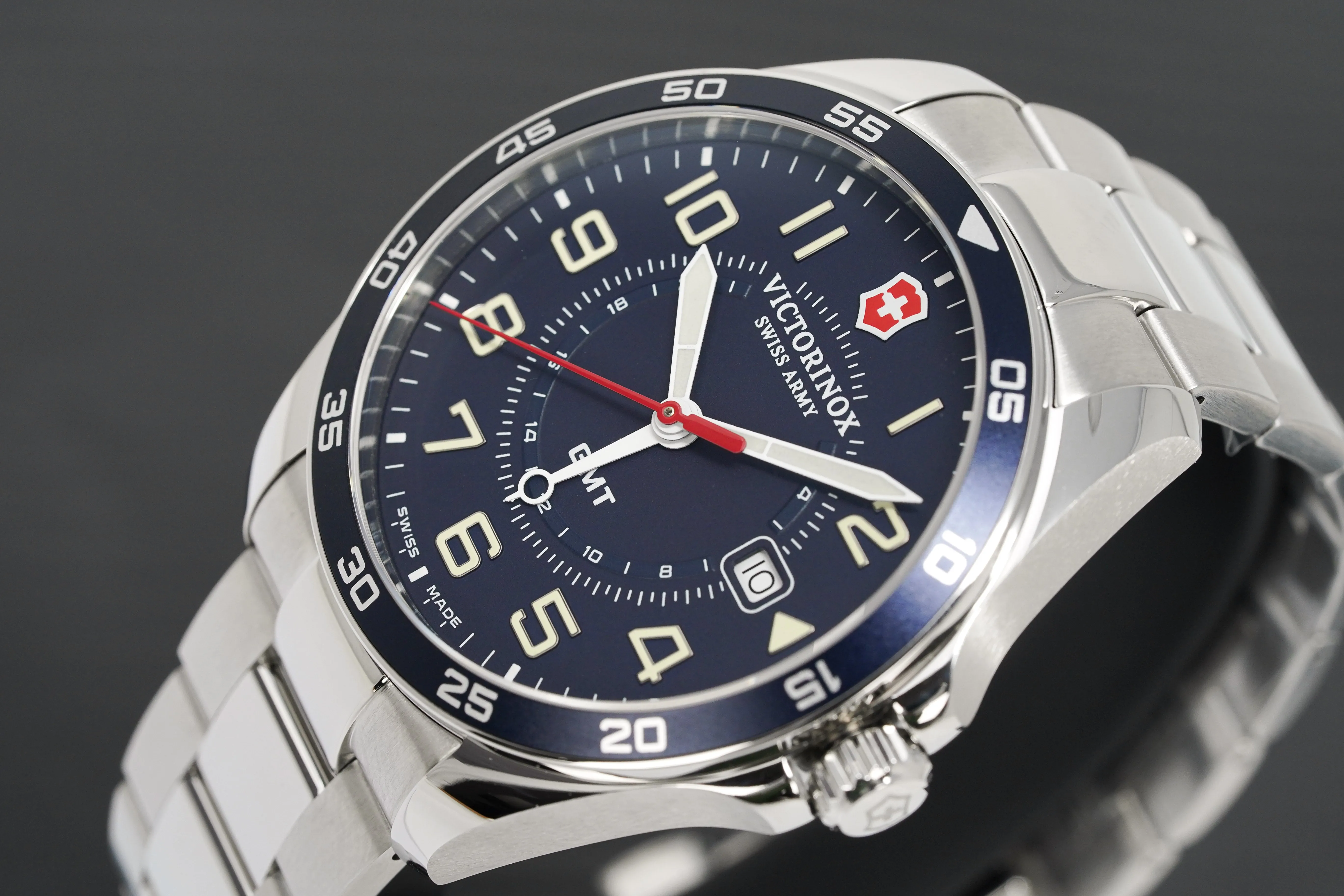 Victorinox Men's Watch Fieldforce GMT Blue 241896