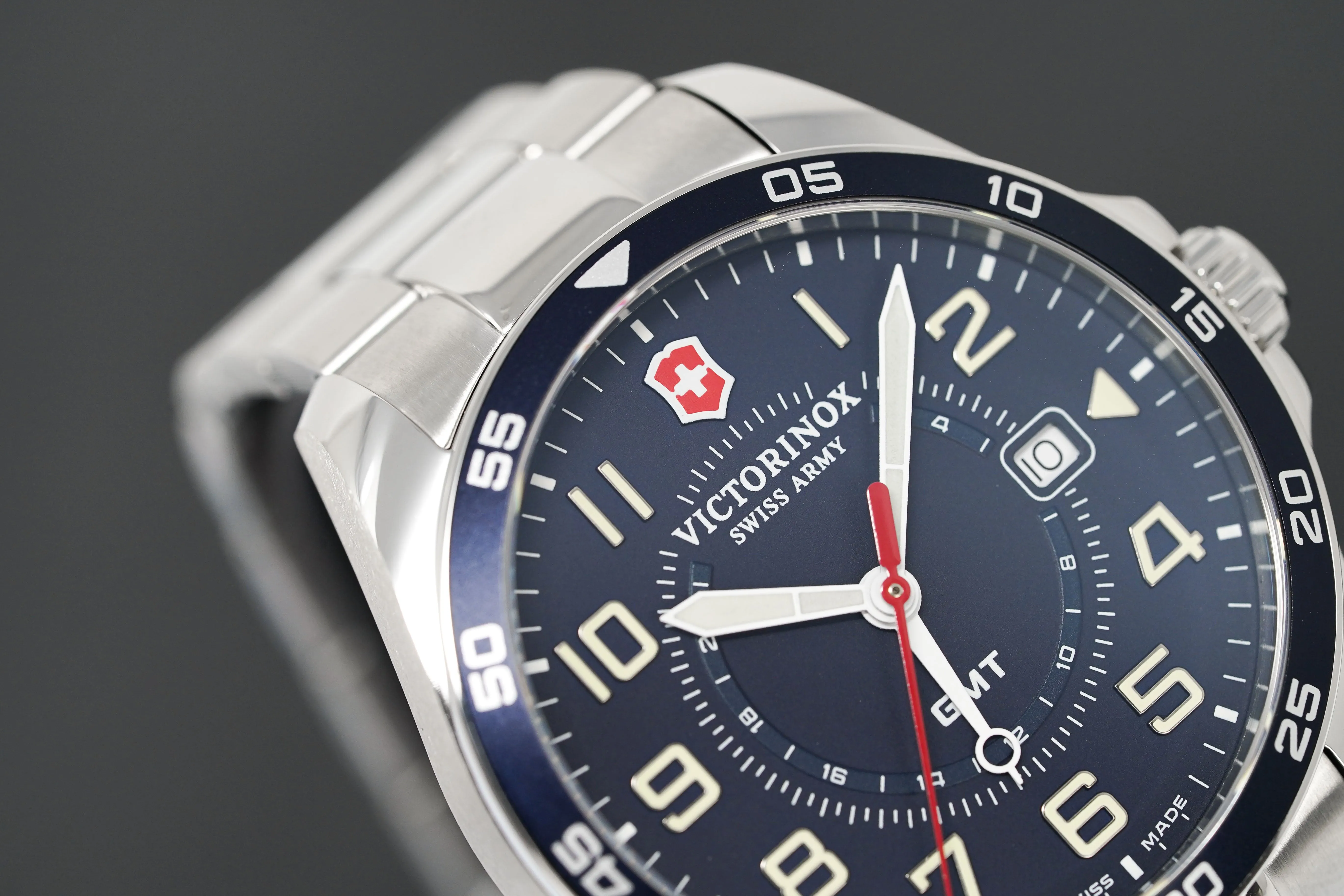 Victorinox Men's Watch Fieldforce GMT Blue 241896