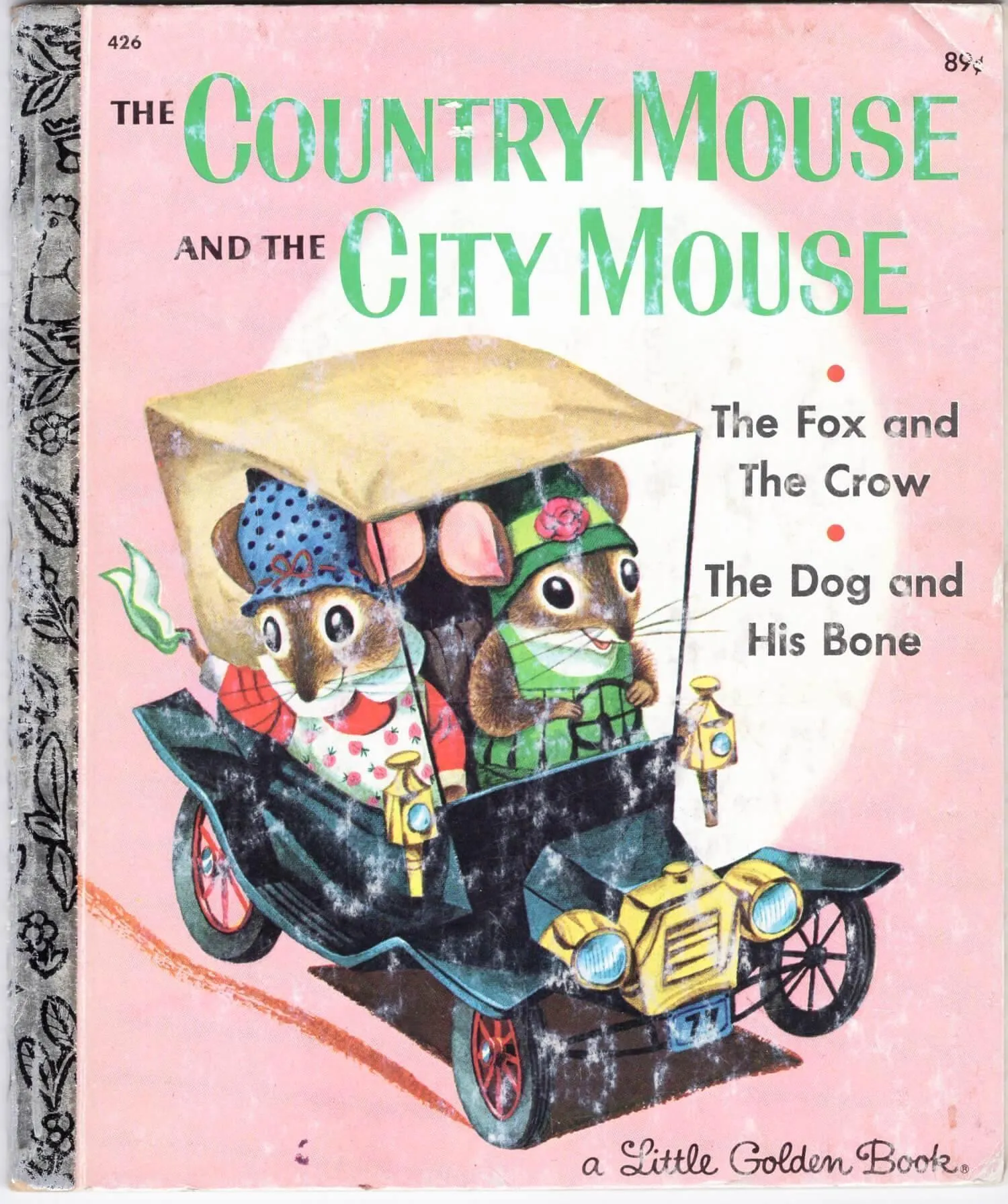 Vintage Children's Book: The Country Mouse and the City Mouse (1961)