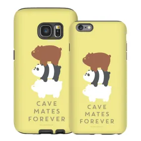 We Bare Bears Yellow Cave Mates Forever Phone Case for Iphone and Galaxy