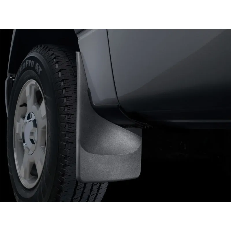 WeatherTech MudFlaps - Front - Black - Ford Fullsize Truck 2017