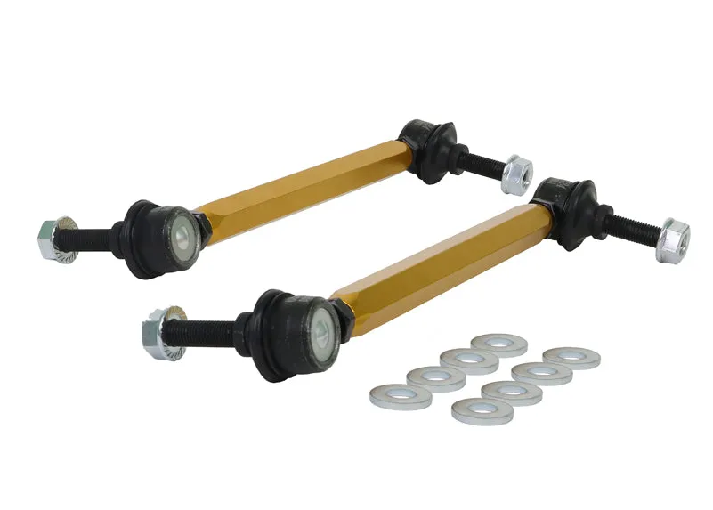 Whiteline Sway Bar End Link Kit BMW 1 Series F20/ F21 Excl. M (2011-2019) [250mm-275mm/ 10mm Ball Stud] Front - KLC140-255