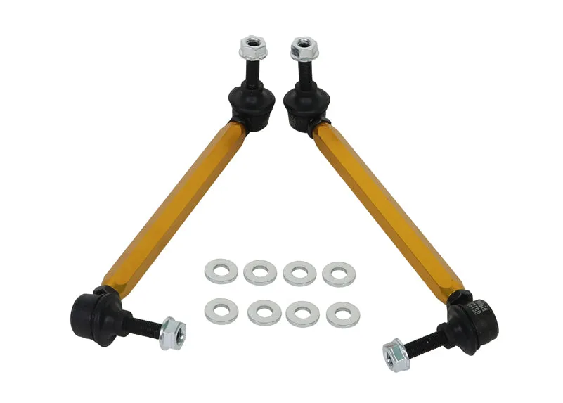 Whiteline Sway Bar End Link Kit BMW 1 Series F20/ F21 Excl. M (2011-2019) [250mm-275mm/ 10mm Ball Stud] Front - KLC140-255