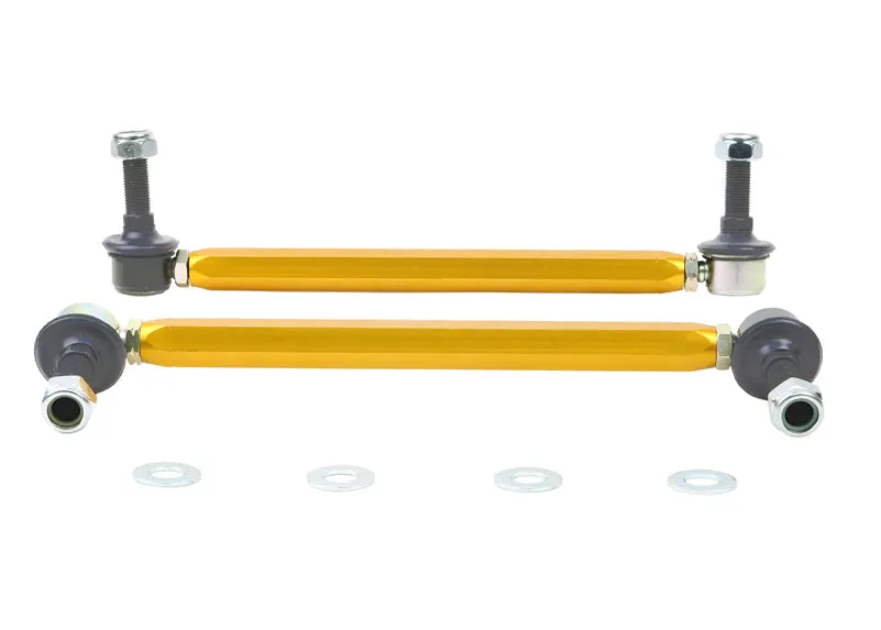 Whiteline Sway Bar End Link Kit Kia Cerato Non-GT (2018-2023) [290-315mm/ 12mm Ball Stud] Front - KLC180-295