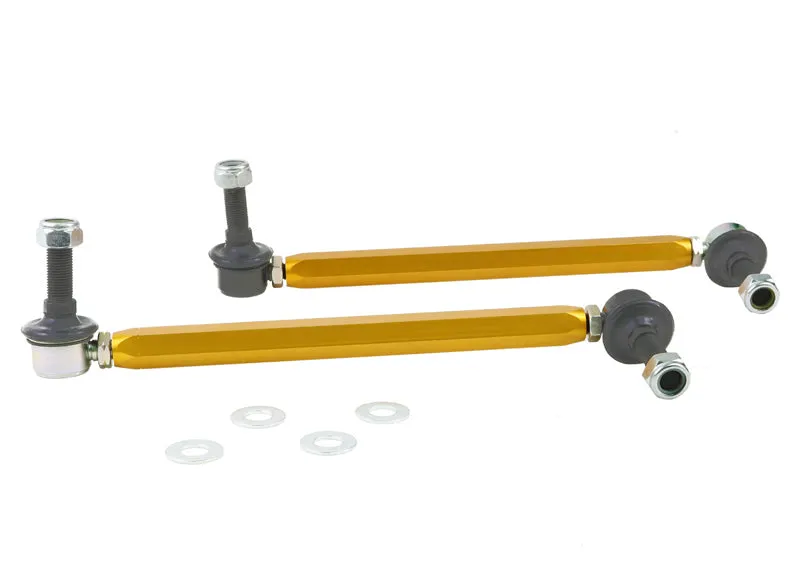 Whiteline Sway Bar End Link Kit Kia Cerato Non-GT (2018-2023) [290-315mm/ 12mm Ball Stud] Front - KLC180-295