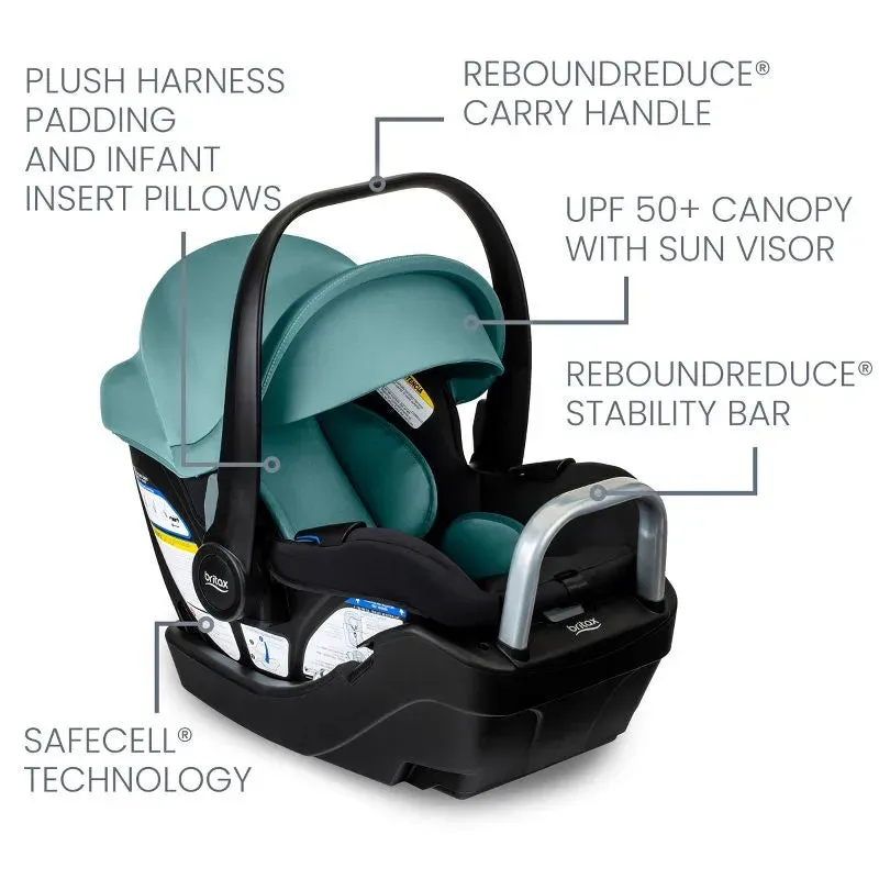 Willow S Infant Car Seat - Jade Onyx