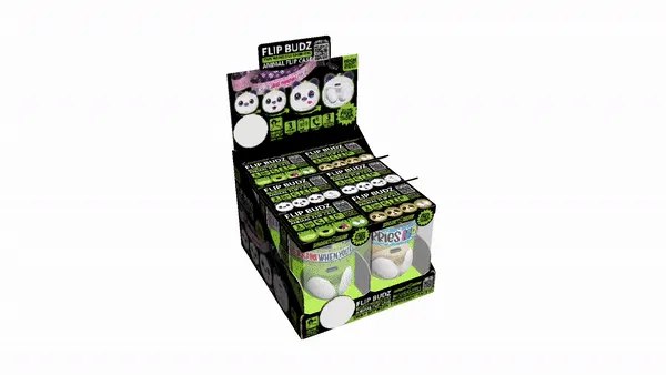 Wireless Earbuds Animal Themed with Case and Lanyard - 6 Pieces Per Retail Ready Display 23561