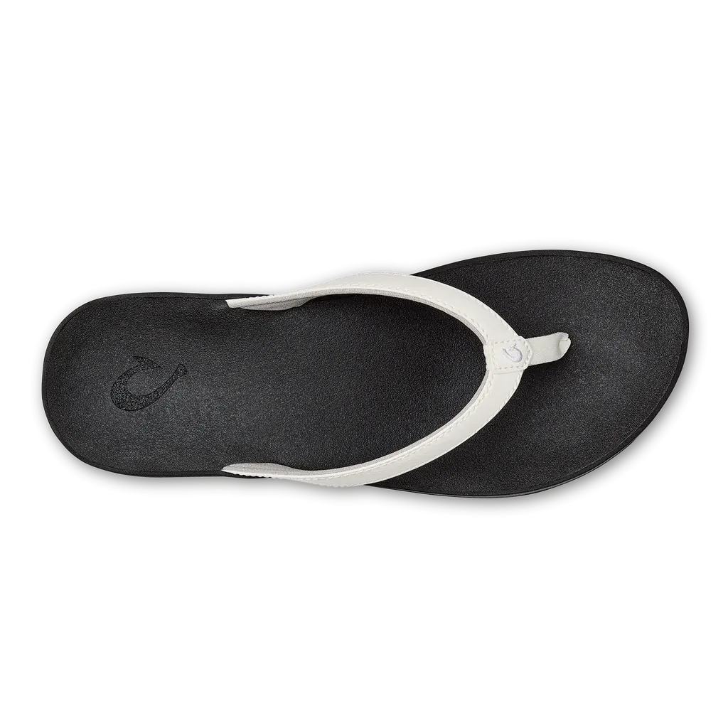 Women's Olukai Puawe Color: White / Black