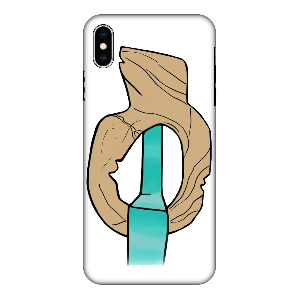 Yellow Rock with Water Fully Printed Tough Phone Case