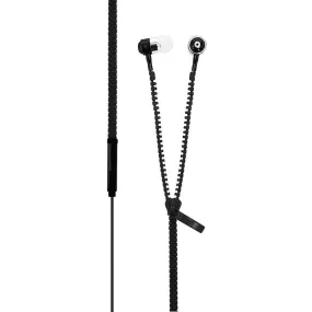 Zipper Earbuds with Microphone